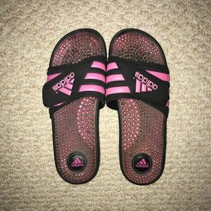 Adidas Pink Slides